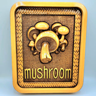 Vintage syroco Vegetable Wall Plaques|110692