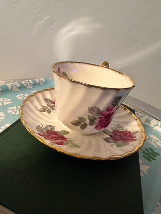 Vintage Teacup Regency Red Rose MTS|115391
