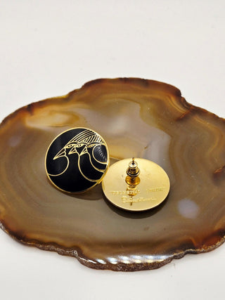 Laurel Burch Earrings "celestial birds" RSV