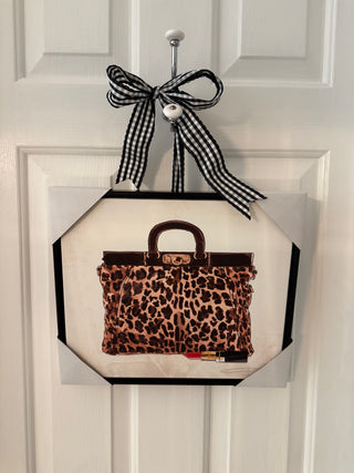 Cheetah Purse Canvas Print