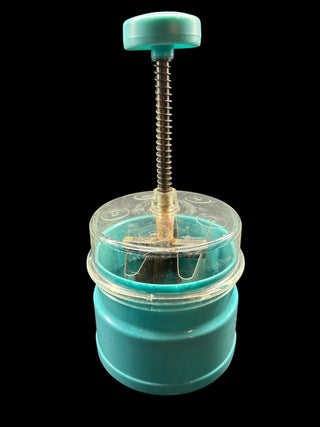 Vintage Popeil Chop-O-Matic No. 30 Food Chopper – Turquoise