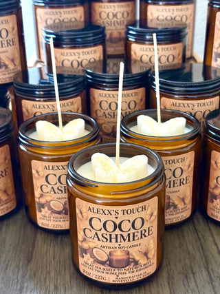 COCO CASHMERE " ARTISAN SOY CANDLE