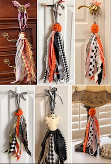 Round Jack-O-Lantern Tassel