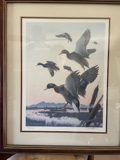 Robert Steiner "Early Flight" Signed and # 68/2000