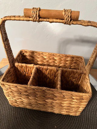 Basket Utensil Carrier 4 sections MTS|131294