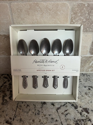 5 Piece Appetizer Spoon Set Magnolia/Hearth & Home RCD