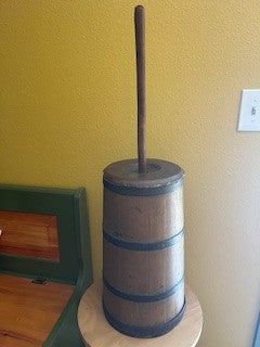 #2177 Wooden Butter Churn RSV|96834