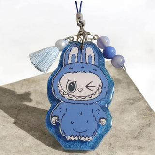 Phone Charm: Blue Labubu RSV|83923