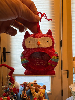 St. Nicholas Square Red Owl picture frame 3"x3" RCD|120967