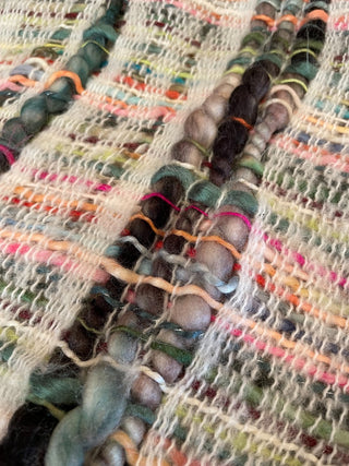World Market Hand Loomed Fringed Scarf|49852