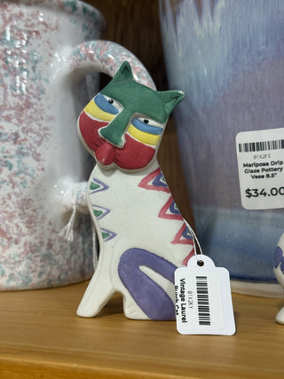 Vintage Laurel Burch Cat Figurine|97262