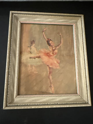 Vintage 5x7 ballerina art RCD