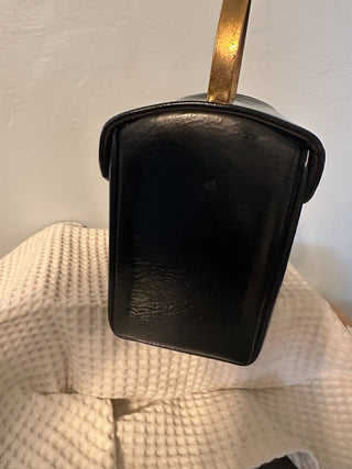 Handbag Vintage Black-Brass 1940's MTS|77722