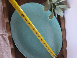 MCM Melamine Teal Platter (1)- RSV