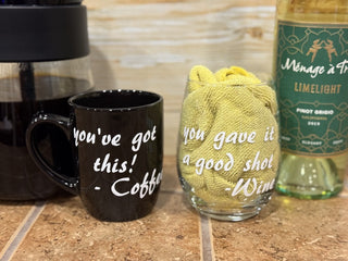 Coffee/Wine Mug and Glass Set RCD|82193