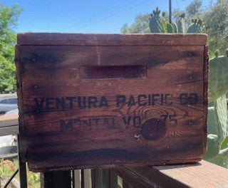 Ventura Pacific CO Wooden Citrus Crate RCD