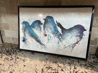 4 Bluebirds Framed Art RCD|71215
