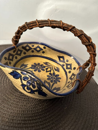 Twig Blue Bowl|57940