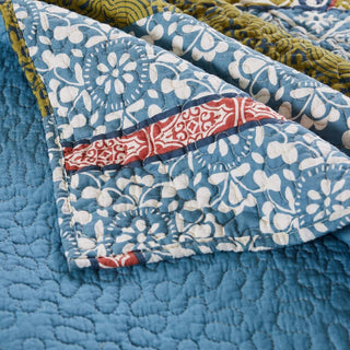 NEW Boho Twin Size Quilt Set (2 Pc) RCD