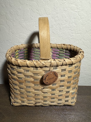 Karen Traub Originals Vintage Handled Basket|78797
