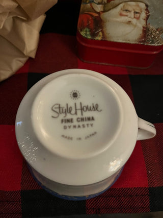 Style House Fine China Dynasty Cup & Saucer RCD