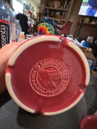 Longaberger Pottery Traditions One Pint Crock Cranberry Red Made In The U.S.A.