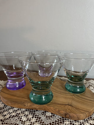 Stemless Martini Cocktail Glass - Green RCD|18796