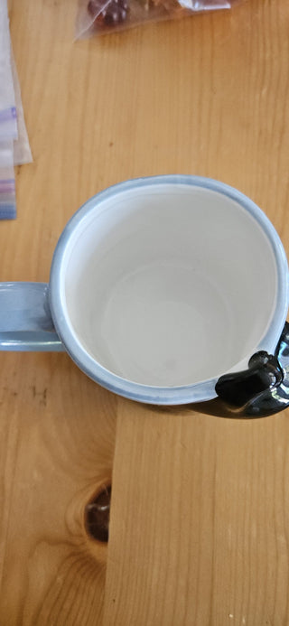Black cat mug, RSV