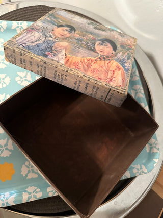 Oriental Decoupage Box/Lid MTS|119997