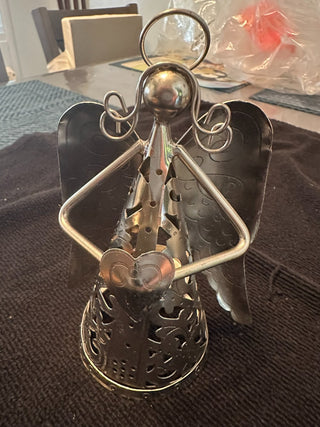 Angel Tealight Metal 6.5" MTS|89828