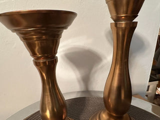 Candle Gold Pillar SET 2 MTS|62261