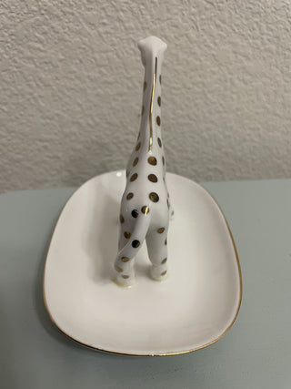 Ceramic Spotted Giraffe Trinket Dish #49 MTS|62159