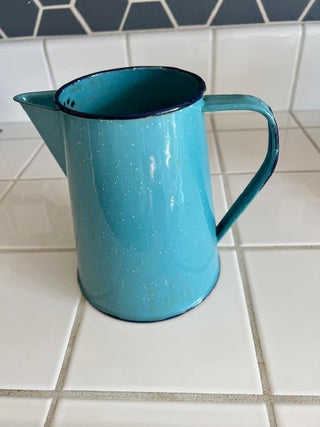 Enamel Ware speckled Camping Kettle|53652