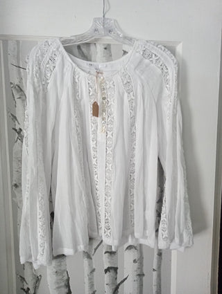 MW DR2 White Blouse|71773