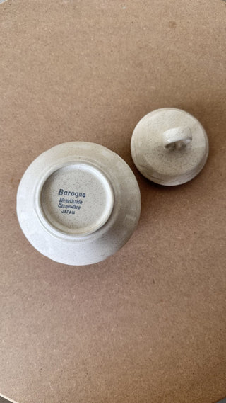 Baroque Stoneware Sugar Bowl (LZD - RSV)|63954