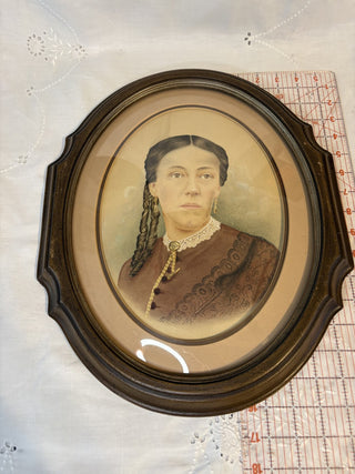Vintage Bubble Glass Frame RSV
