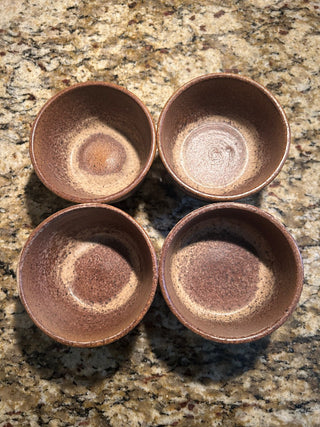 Pottery Fruit Bowls/Teacups, Set of 4    MTS|131693