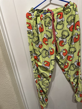 Dr. Seuss The Grinch Who Stole Christmas Sleep Pants size XL #63 VV MTS|135851