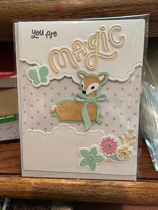 Friendship Card:  "You are Magic" - mh RCD