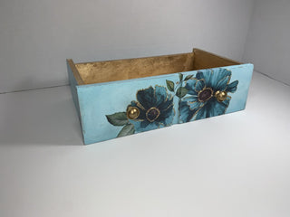 Floral deccoupage box RSV