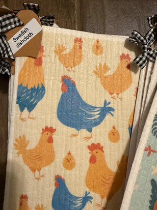 Swedish dishcloth varies chickens  RCD|146099
