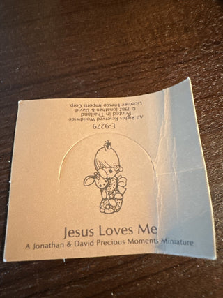 Precious Moments "Jesus Loves Me". #SM RCD|145835