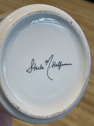 Anthropologie Petal Palette S. Halfmann "M" Mug--SP MTS