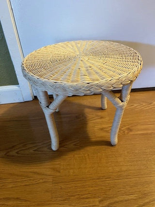 #1378 Wicker Plant Stand