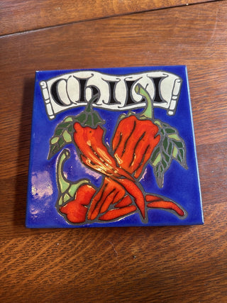 Vintage TRITON Tile Trivet Chili RSV|57440