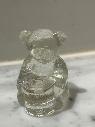 Vintage Miniature Bear Candle Holder   MTS