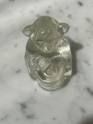 Vintage Miniature Bear Candle Holder   MTS