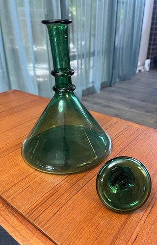 Empoli Italian Ships Decanter, MCM Emerald Green-RSV|86489