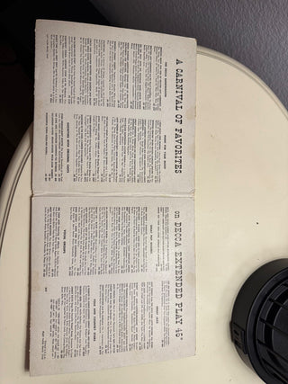 1961 Christmas carols 45mph RCD|139338