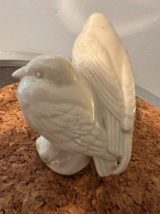 Bird White Crows Ceramic MTS